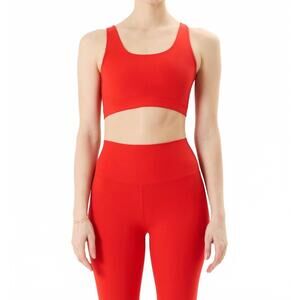 NEW SPLITS59 sprint rigor bra in lotus red